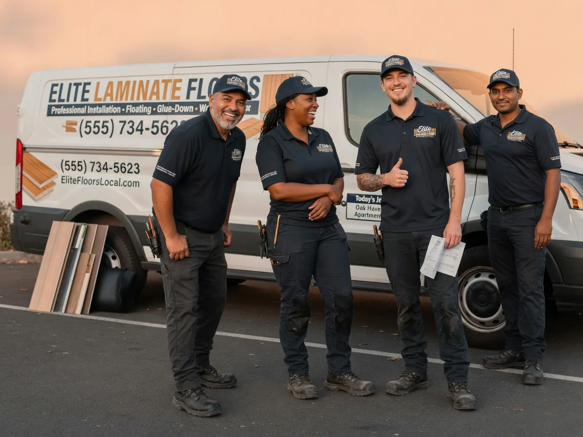 Laminate flooring installation company in Conroy, IA